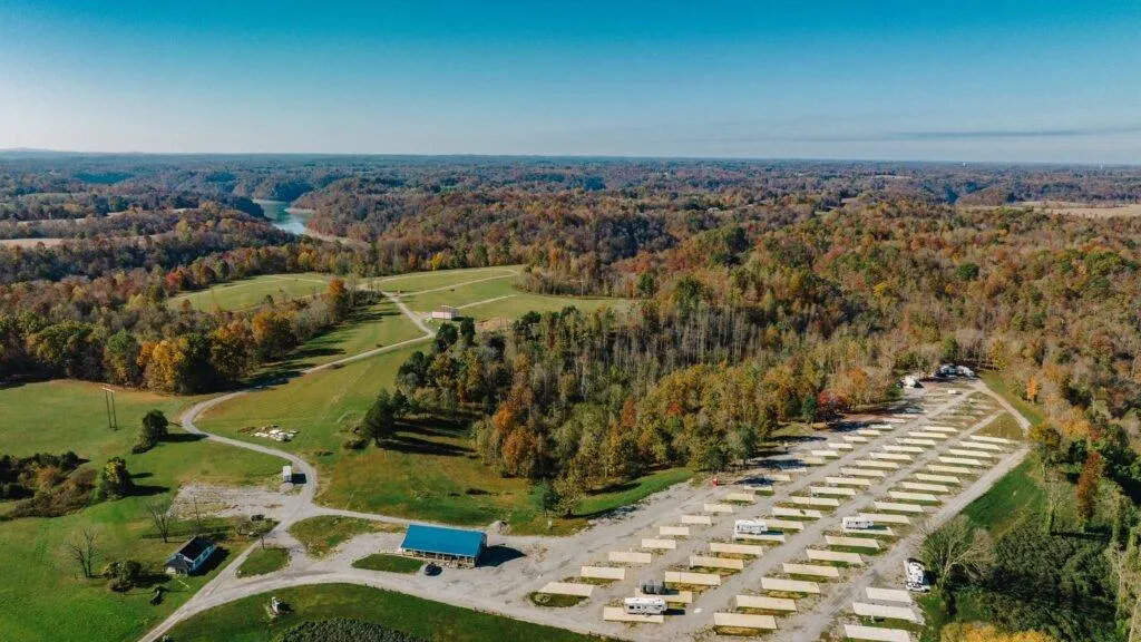 K2 Campground RV resort development by Kumberland Group near Green River Lake, Russell Springs Kentucky